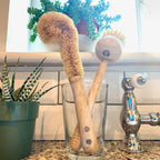 Natural Wooden Bottle Brush | Sustainable Bamboo Kitchen Bottle Brush
